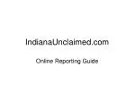 IndianaUnclaimed - slide 1