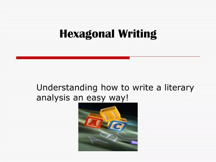 hexagonal writing