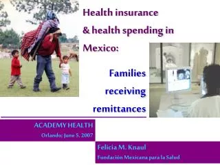Families receiving remittances