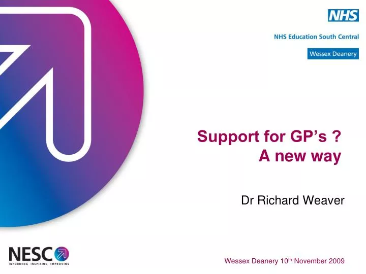 support for gp s a new way