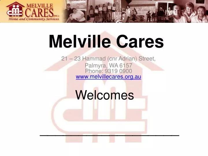 melville cares