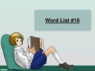 Word List #16