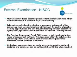 External Examination - NISCC