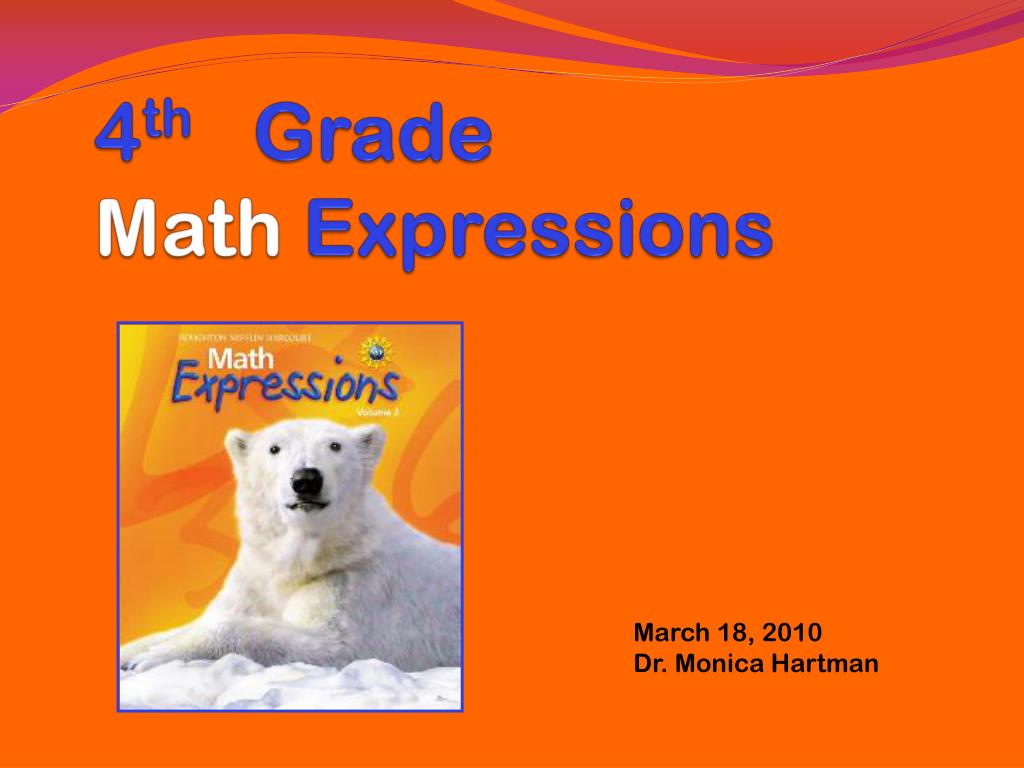 PPT - 4 th Grade Math Expressions PowerPoint Presentation, free ...