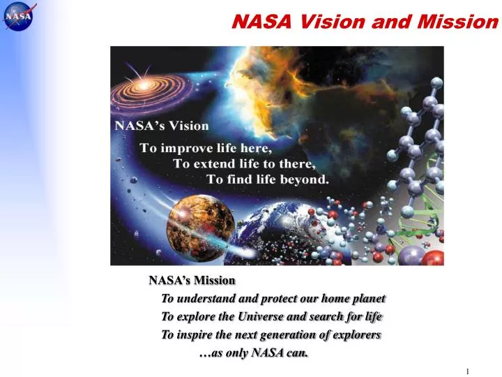 nasa vision and mission