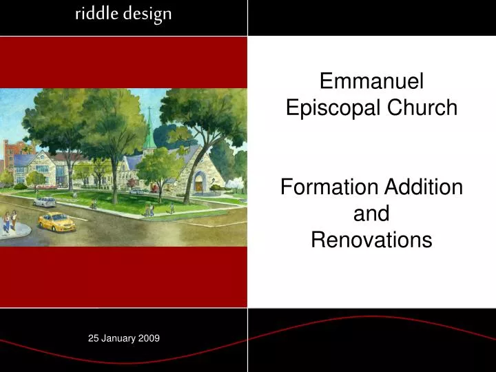 emmanuel episcopal church formation addition and renovations