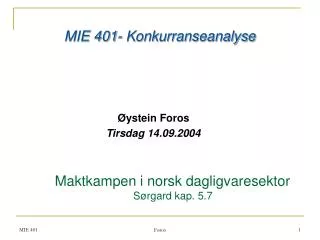 ystein foros tirsdag 14 09 2004