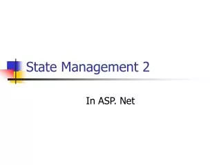 State Management 2