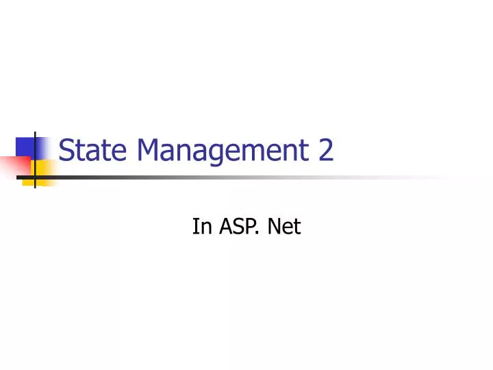 state management 2
