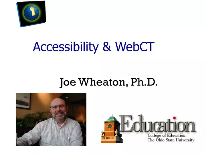 accessibility webct