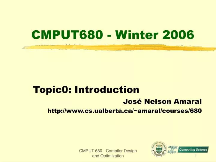 cmput680 winter 2006