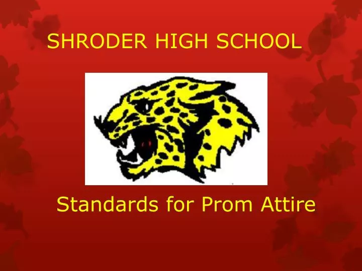 shroder high school
