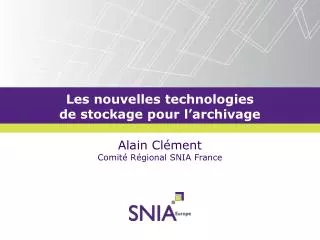 alain cl ment comit r gional snia france