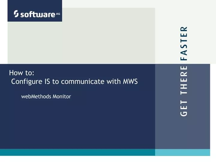 how to configure is to communicate with mws