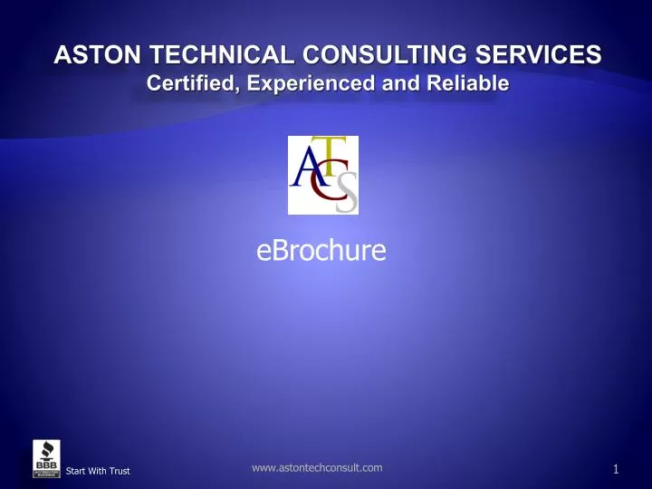 aston technical consulting services certified experienced and reliable