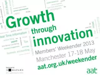 Tax support for innovation and growth