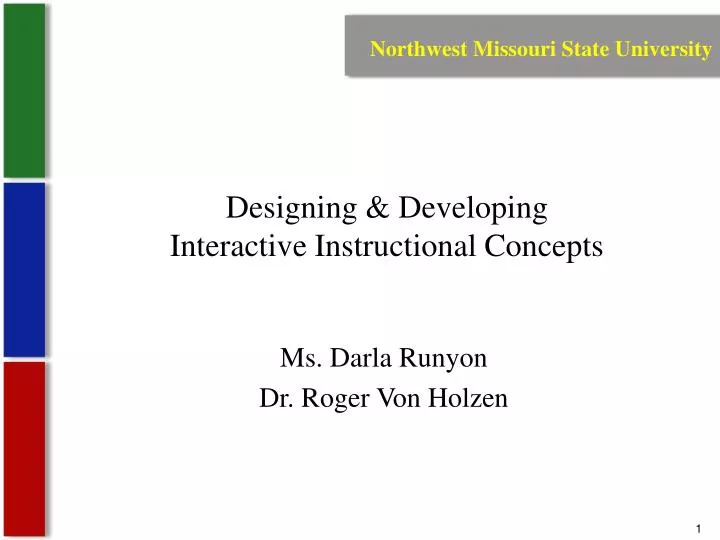 designing developing interactive instructional concepts