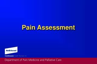 PPT - Pain Assessment And Management PowerPoint Presentation, Free ...