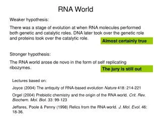 RNA World