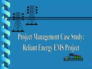 Project Management Case Study: Reliant Energy EMS Project