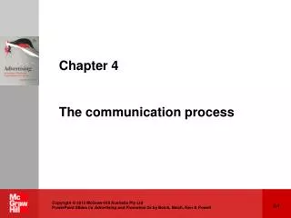 Chapter 4 The communication process