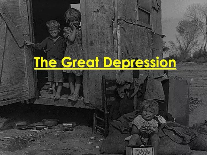 the great depression