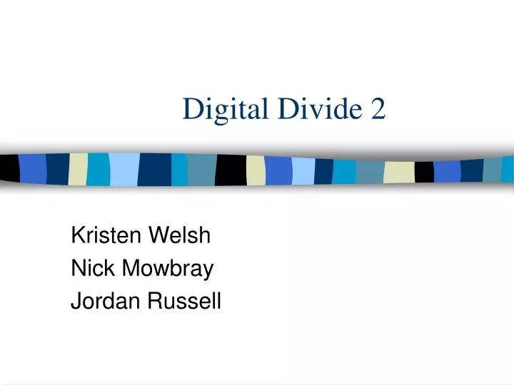 digital divide 2