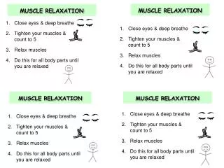 MUSCLE RELAXATION