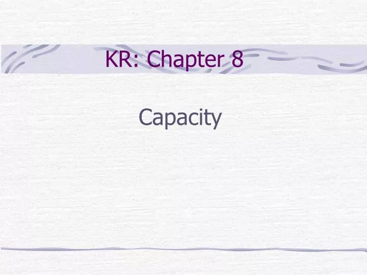kr chapter 8