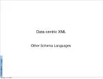 Problems with XML Schema and the Shift to RELAX NG - slide 1