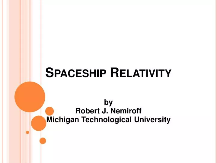 spaceship relativity