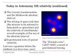 Exploring Special Relativity: Lorentz Transformation and Spacetime Concepts - slide 1