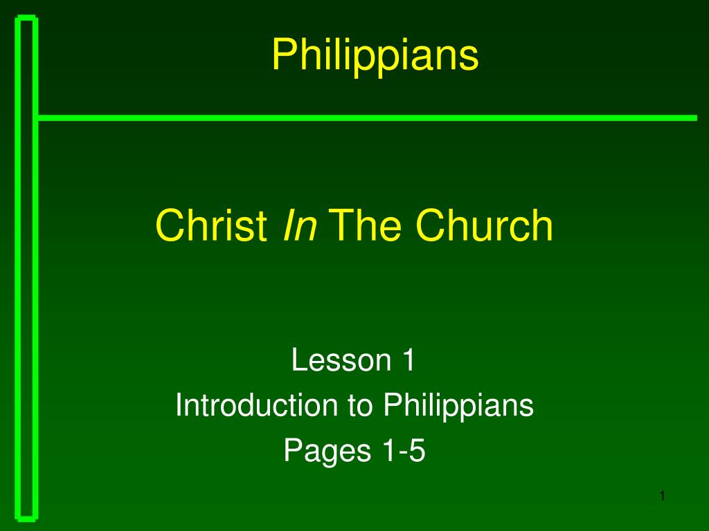 PPT - Christ In The Church PowerPoint Presentation, free download - ID ...