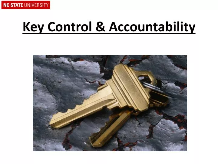 key control accountability