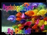 Psychology of Color - slide 1
