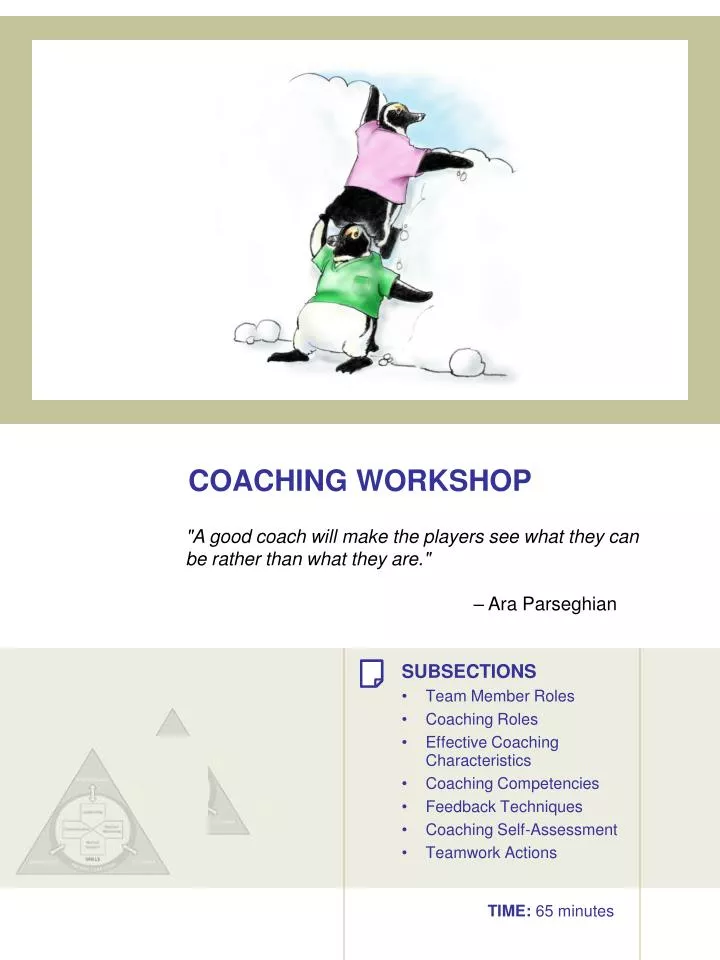 coaching workshop