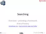 Searching - slide 1
