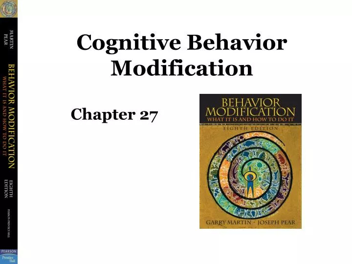 cognitive behavior modification