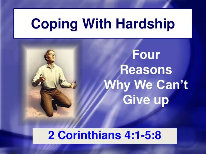 coping with hardship