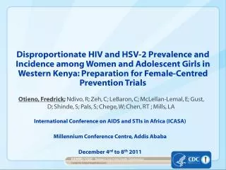 International Conference on AIDS and STIs in Africa (ICASA)