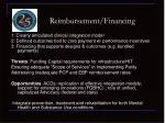 Reimbursement/Financing - slide 1