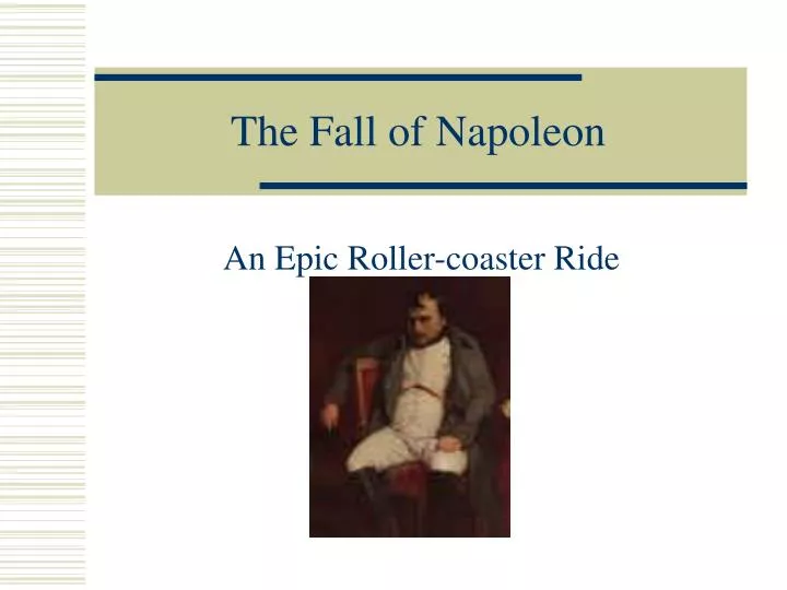 the fall of napoleon