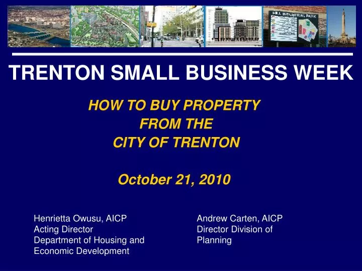 trenton small business week