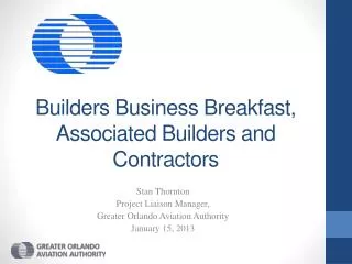 Builders Business Breakfast, Associated Builders and Contractors