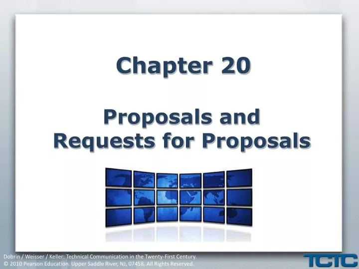 chapter 20 proposals and requests for proposals
