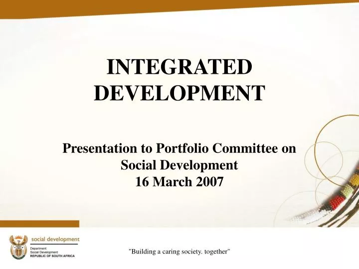 integrated development