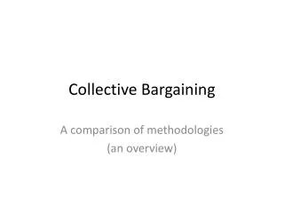 Collective Bargaining