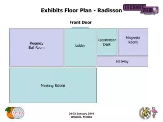 Exhibits Floor Plan - Radisson