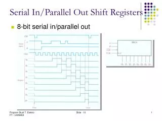 Serial In/Parallel Out Shift Registers