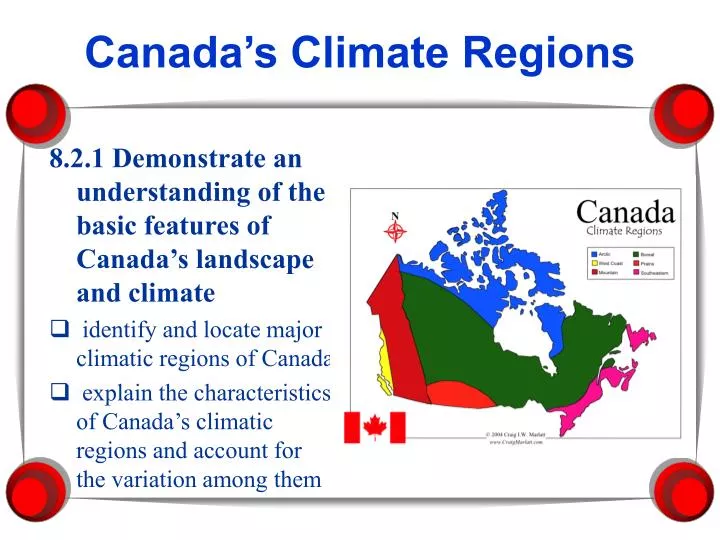 canada s climate regions